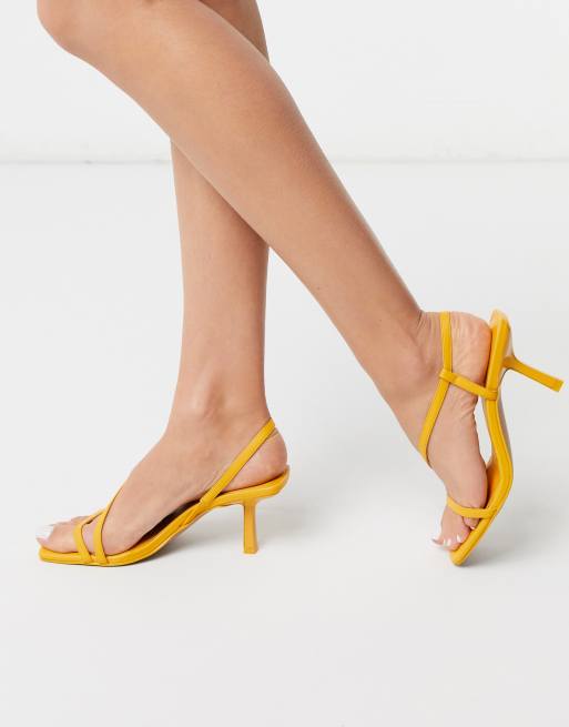 mid heel sandals asos