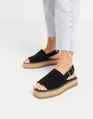 asos black espadrilles