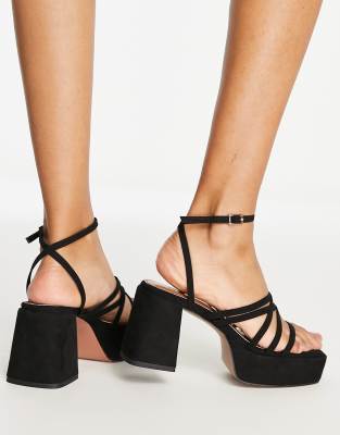 asos white platform sandals