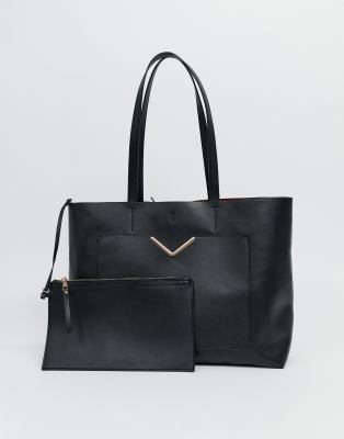 asos black handbags