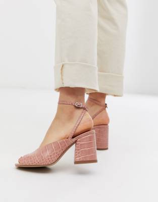 asos mid heel sandals