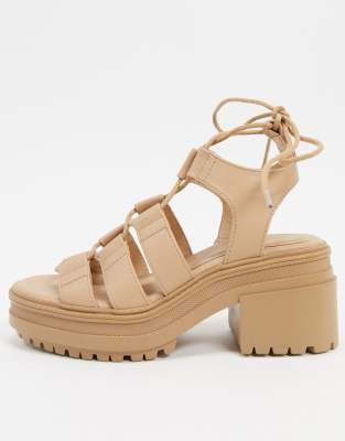 asos mid heel sandals