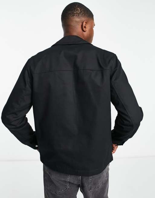 ASOS DESIGN - Harrington jack in zwart, 2 van 4