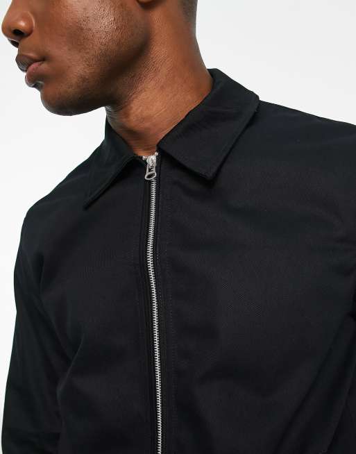 ASOS DESIGN - Harrington jack in zwart, 3 van 4