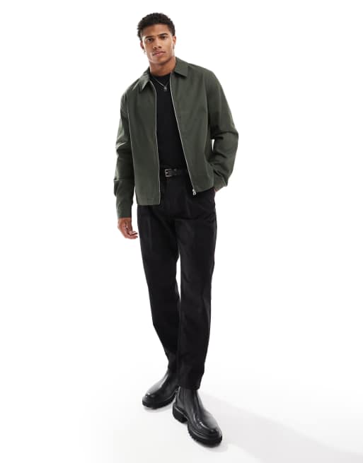 Green jacket asos best sale