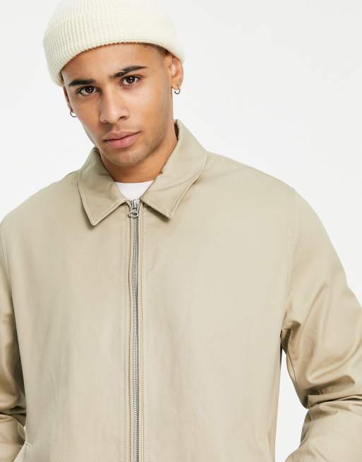 ASOS DESIGN – Harringtonjacke in Stone, 3 von 4