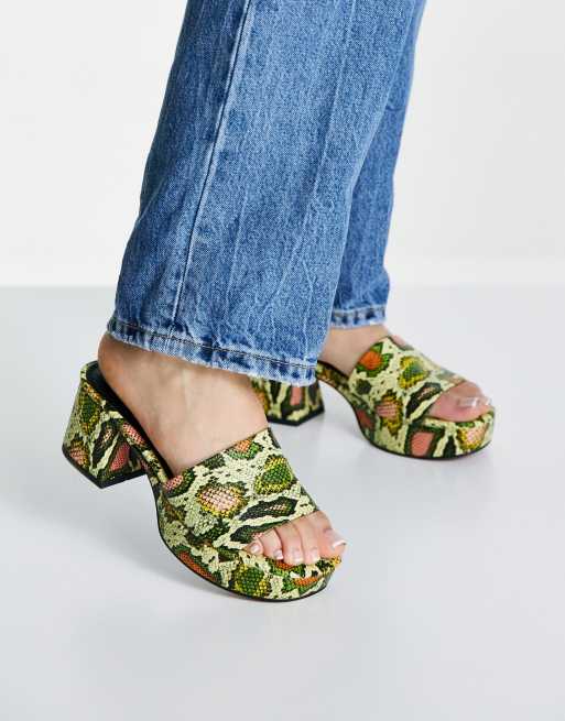 Mules serpent sale