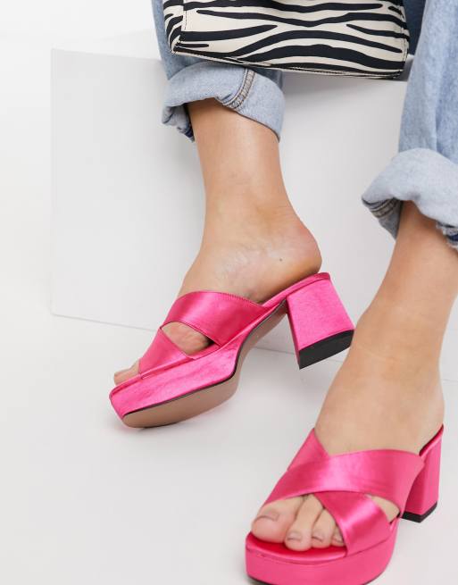 Asos clearance pink sandals