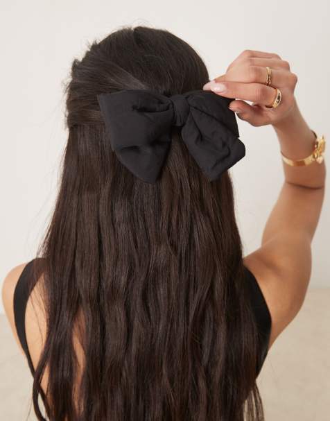 ASOS DESIGN – Hårspänne med vadderad rosett - view 1