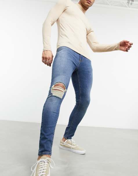 Super Skinny Jeans Herren Sehr Enge Herrenjeans Asos