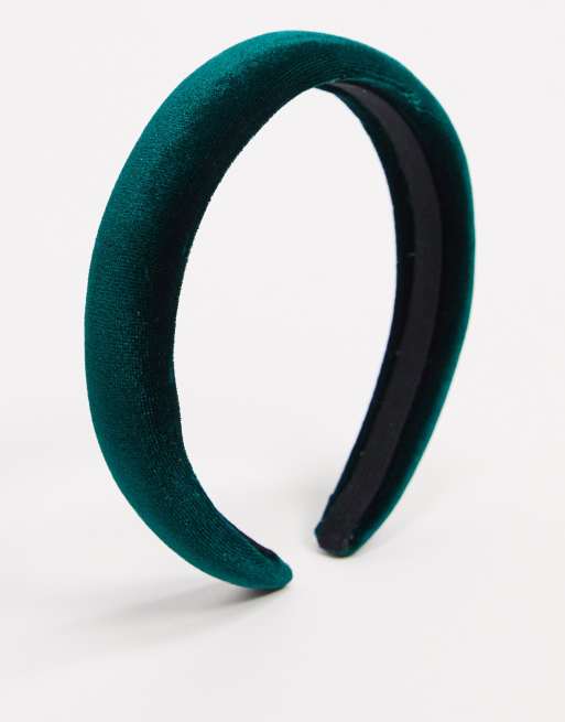 Green on sale velvet headband