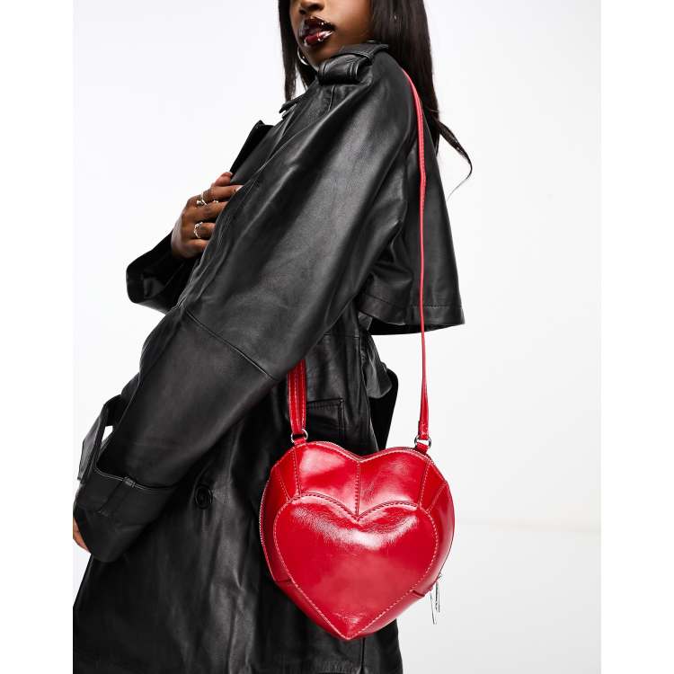 Heart crossbody online bag