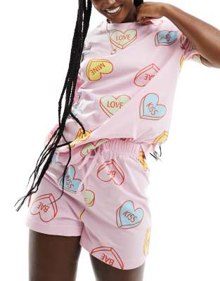 Custom Photo Pajamas  Personalized Special Love Hearts / Lips Pajama