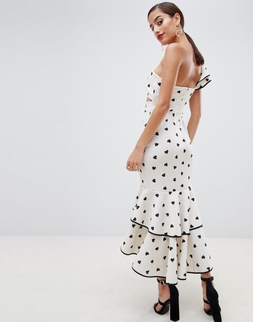 Asos heart clearance dress