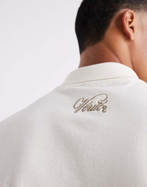 herlipto　Embroidery Polo Sweatshirt Her lip to】Embroidery Polo Sweatshirt