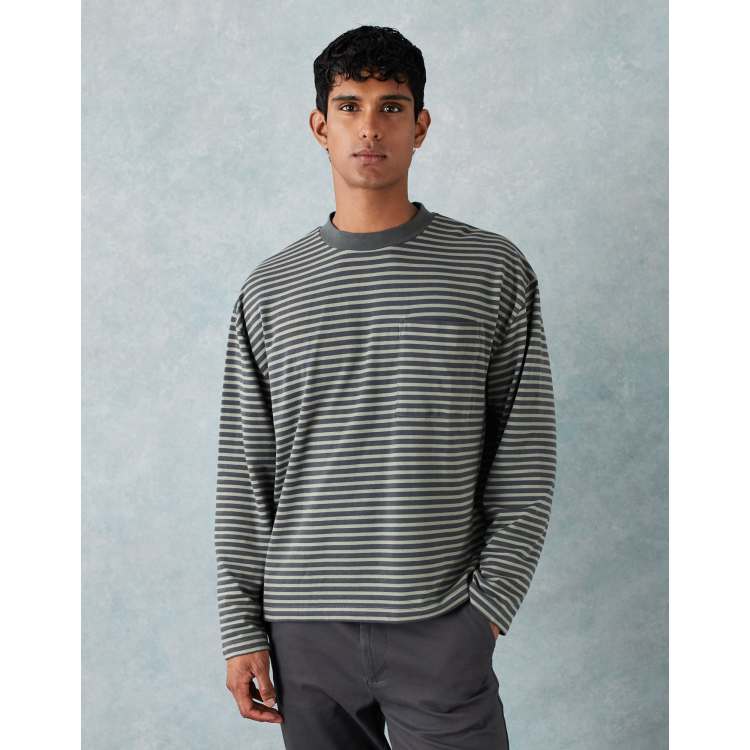 ASOS DESIGN heavyweight boxy oversized long sleeve t-shirt
