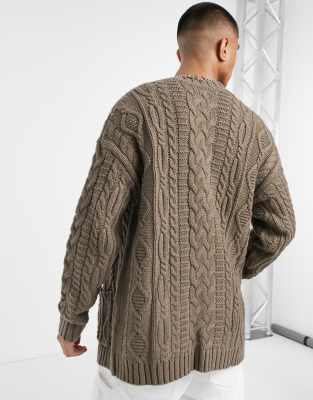 heavy weight cardigan