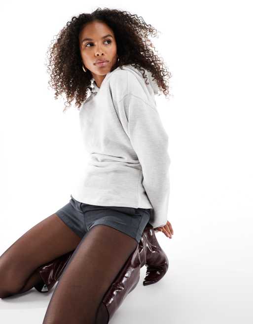 Corset detail hoodie hotsell