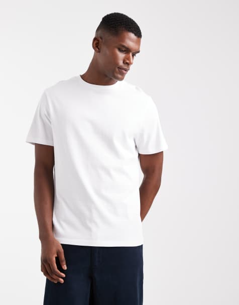 ASOS DESIGN heavyweight crew neck t-shirt in white - view 1