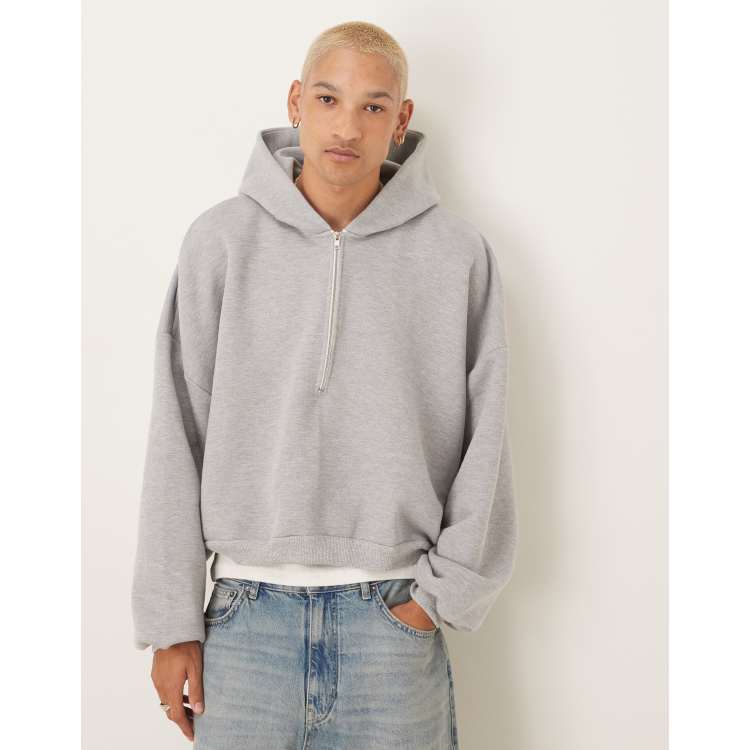 ASOS DESIGN heavyweight extreme oversize cropped hoodie with