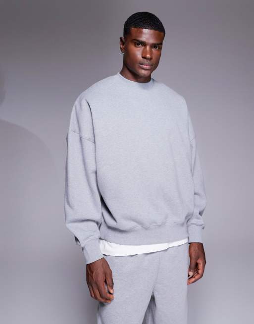 ASOS DESIGN heavyweight extreme oversized crew neck