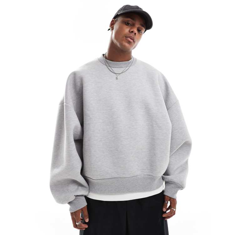 ASOS DESIGN heavyweight extreme oversized scuba sweatshirt