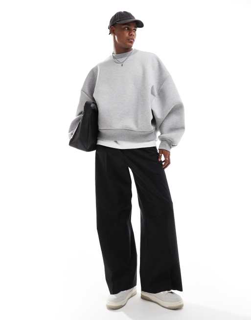 ASOS DESIGN heavyweight extreme oversized scuba sweatshirt