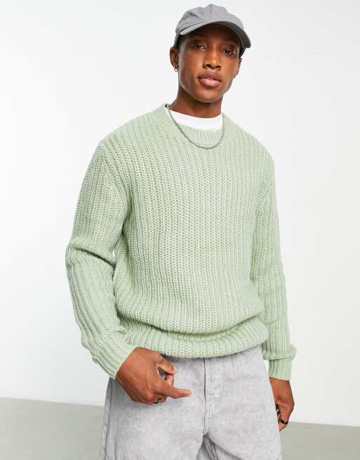 Green fisherman outlet jumper