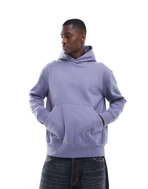 A blue outlet hoodie