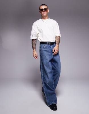 ASOS DESIGN HEAVYWEIGHT OVERSIZED BOXY DROPPED SHOULDERS T-SHIRT 240 GSM