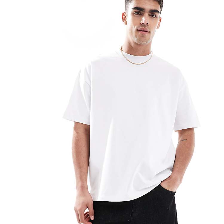 ASOS DESIGN heavyweight oversized boxy t-shirt 240gsm in ASOS DESIGN heavyweight oversized boxy t-shirt 240gsm in