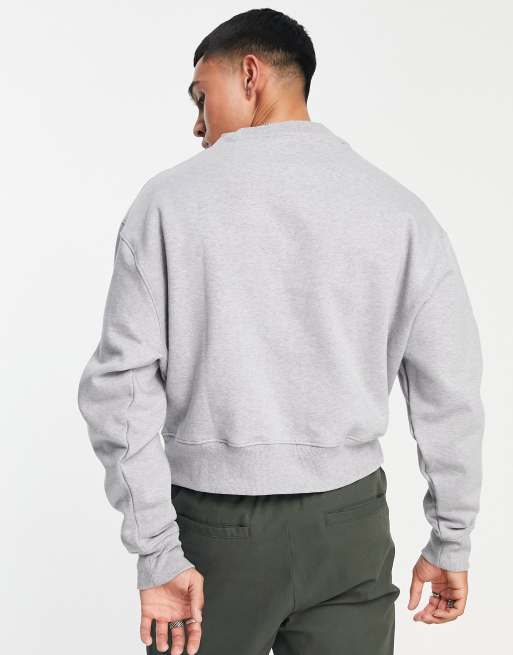 Mens best sale cropped sweatshirt