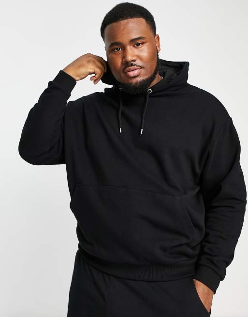 ASOS DESIGN heavyweight oversized hoodie in black