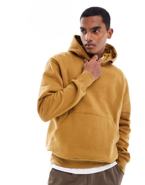 Tan colour hoodie new arrivals