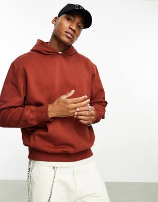 ASOS DESIGN heavyweight oversized hoodie in green