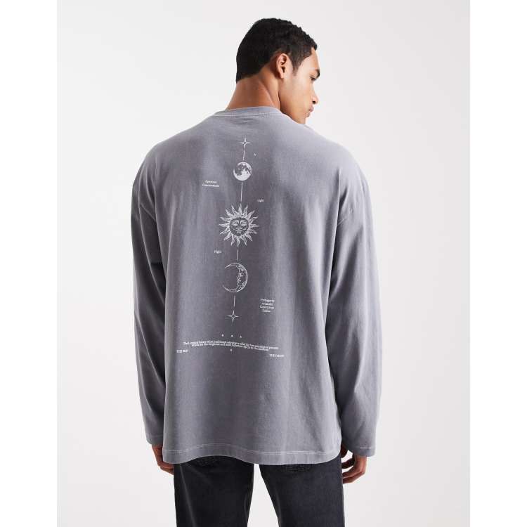 ASOS DESIGN heavyweight oversized long sleeve t-shirt with