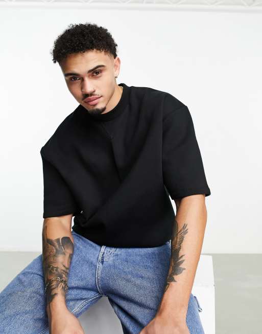 Asos black online sweatshirt