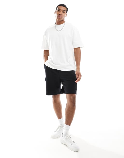 ASOS DESIGN heavyweight oversized t-shirt 240gsm in white - WHITE, 3 of 4