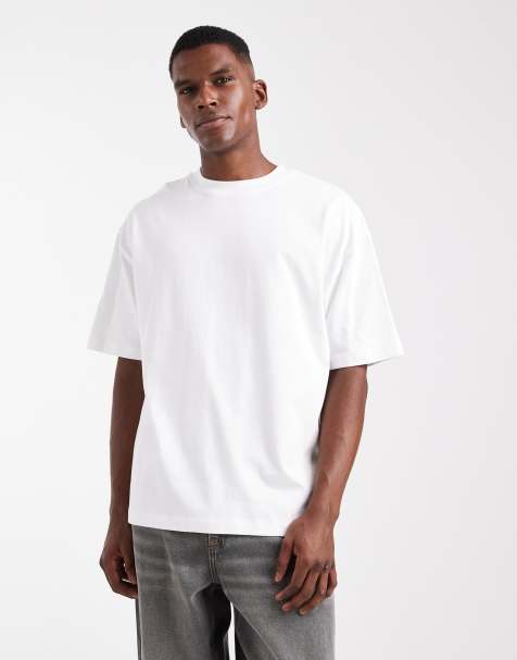 ASOS DESIGN heavyweight oversized t-shirt in white - view 1