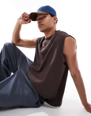 Asos Design Heavyweight Oversized Tank