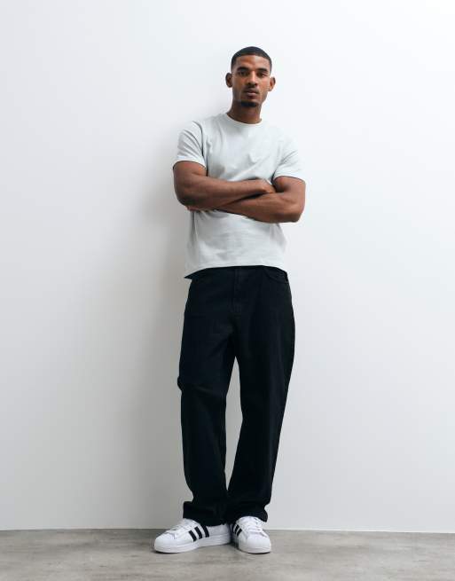 ASOS DESIGN heavyweight regular fit t-shirt in light green, 3 of 5