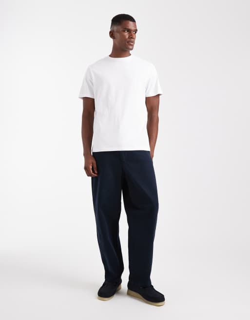 ASOS DESIGN heavyweight regular fit t-shirt in white , 2 of 5