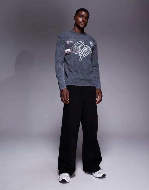 ASOS DESIGN heavyweight relaxed long sleeve t-shirt with