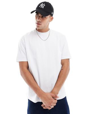 heavyweight relaxed t-shirt in white
