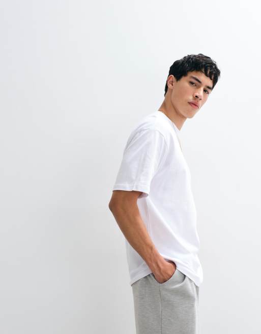 ASOS DESIGN heavyweight relaxed t-shirt in white, 3 of 5