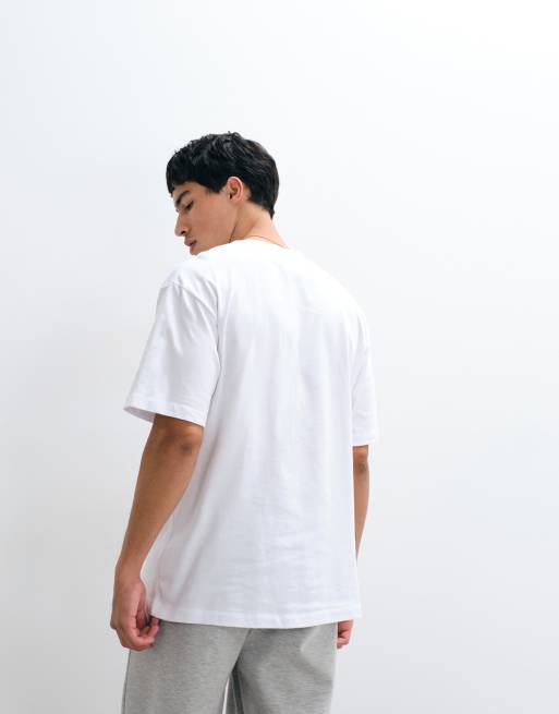 ASOS DESIGN heavyweight relaxed t-shirt in white, 5 of 5