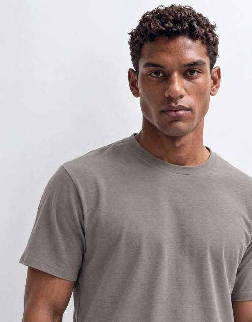 ASOS DESIGN heavyweight t-shirt in gray , 10 of 10