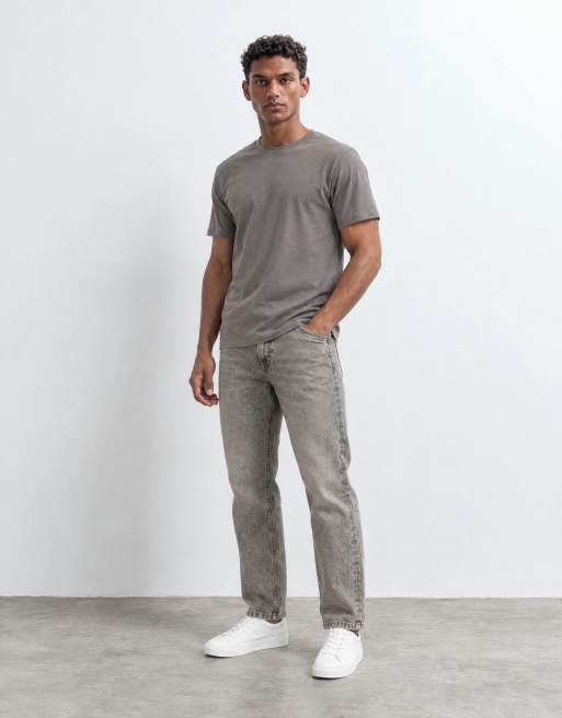 ASOS DESIGN heavyweight t-shirt in gray , 8 of 10