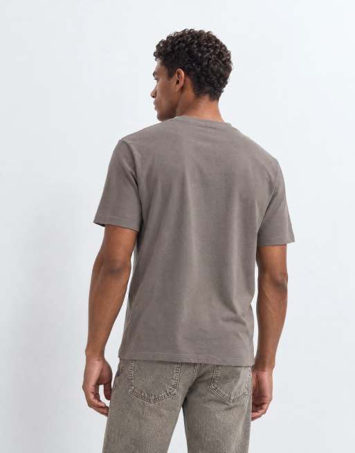 ASOS DESIGN heavyweight t-shirt in grey , 6 of 10