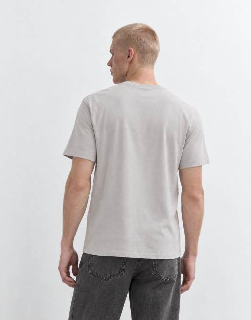 ASOS DESIGN heavyweight t-shirt in stone, 6 of 8